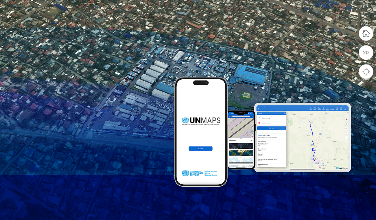 slide 5 - UNGSC Launches UN Maps Mobile App 2.0