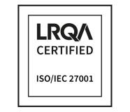 ISO/IEC 27001 is an international standard to manage Information Security.