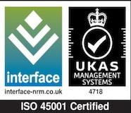 BS EN ISO 45001:2018 Certificate logo